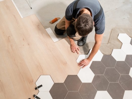 Flooring installation services in Holly