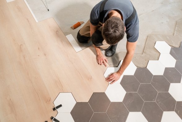 Flooring installation services in Holly